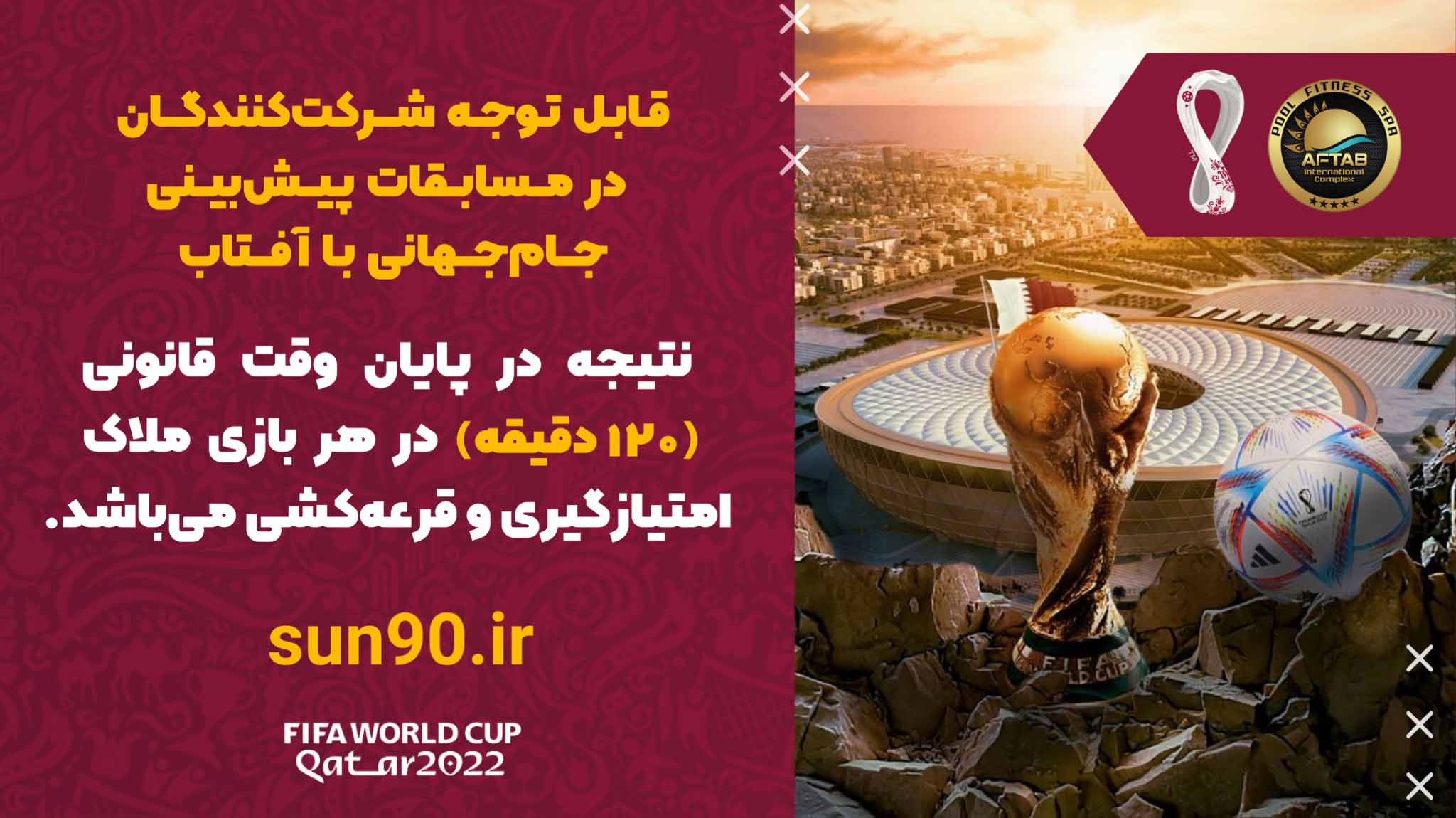 ملاک امتیاز دهی مرحله حذفی مسابقات